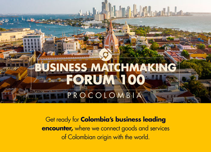 [주한콜롬비아대사관] 콜롬비아 제100회 비즈니스 매치메이킹 포럼 안내