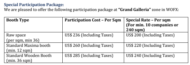 [WORLDEX] 인도 World Furniture Expo 행사 참가신청 안내