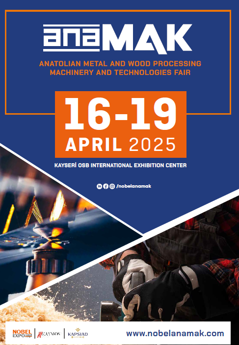 [Nobel Expo Fairs] 튀르키예 아나톨리아 목재 및 금속 가공 기계 및 기술 박람회(ANAMAK) 참가 안내