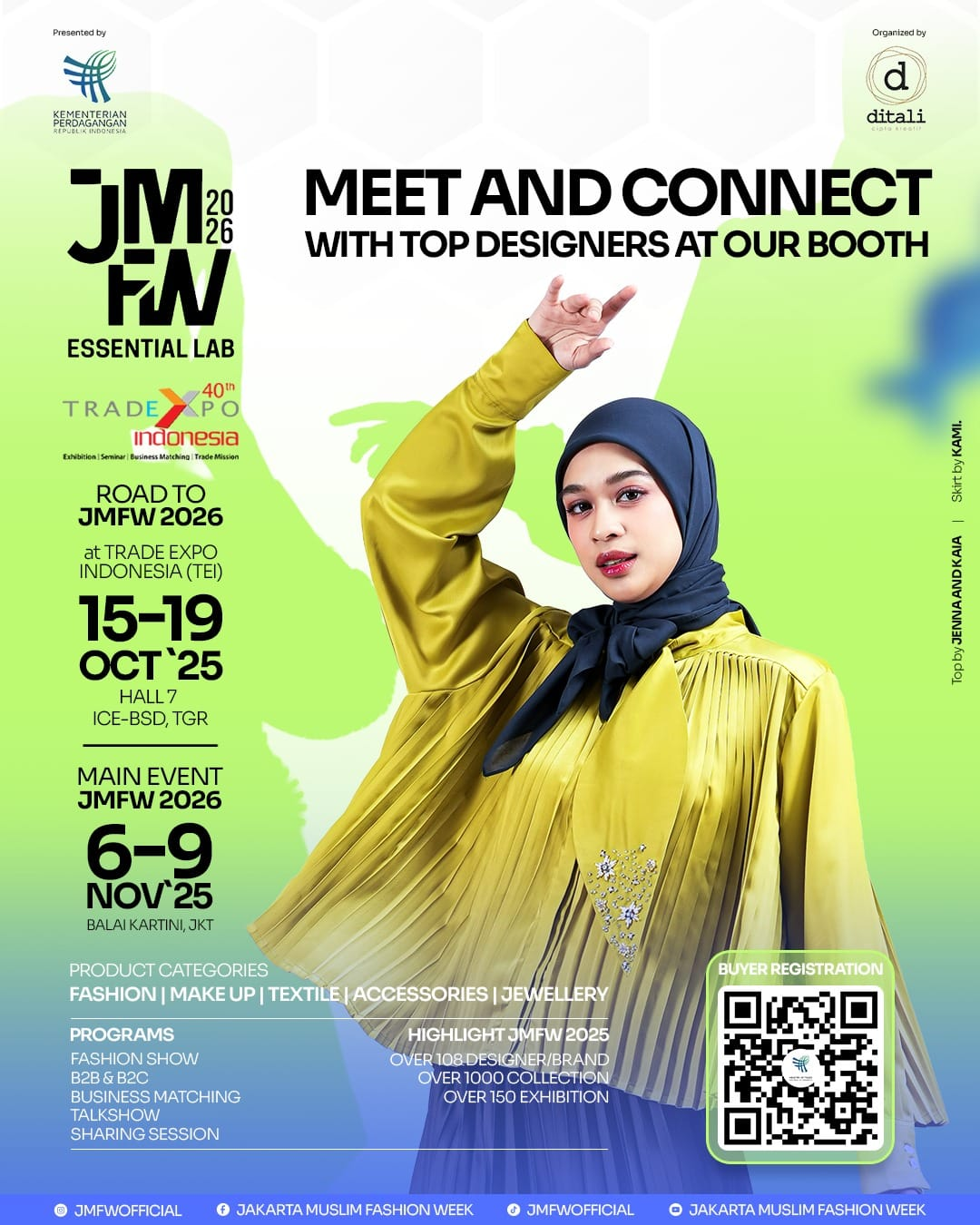 [주한인도네시아대사관] 2025 자카르타 무슬림 패션 위크(JMFW)안내