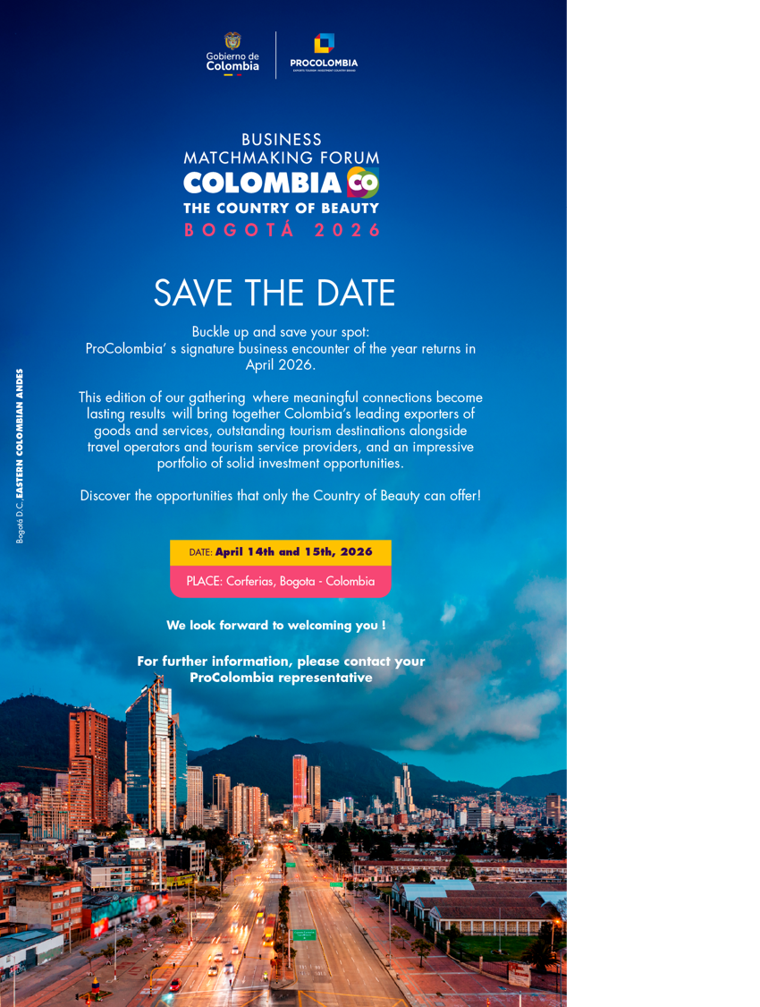 [프로콜롬비아 한국사무소]  Business Matchmaking Forum – Colombia, The Country of Beauty (MCR) 2026 안내