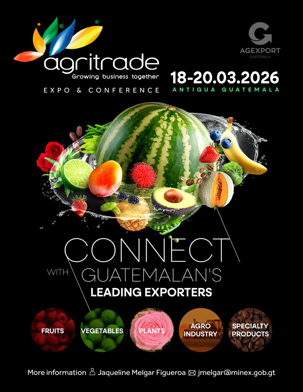 [주한과테말라대사관] 과테말라 Agritrade Expo and Conference 2026 행사 안내