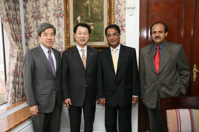주한인도대사와 양국간 통상확대방안 논의