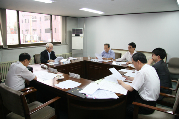 예산심의소위원회 개최