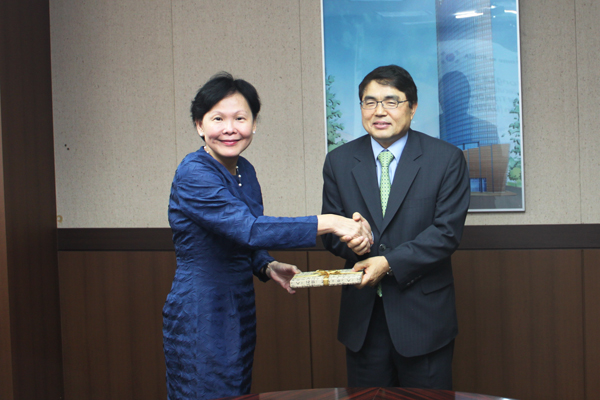 말레이시아 무역진흥공사 사장, 협회 내방