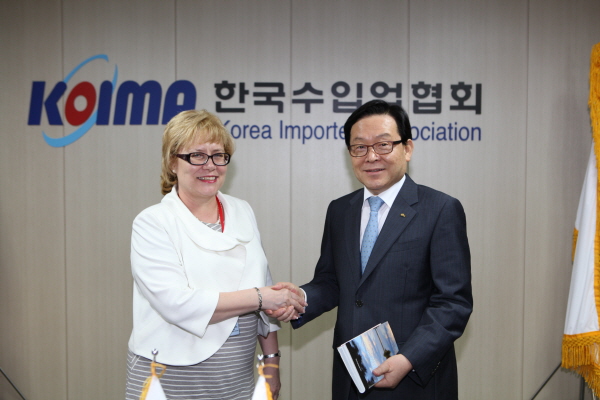 러시아 첼랴빈스크 경제개발부 장관 내방