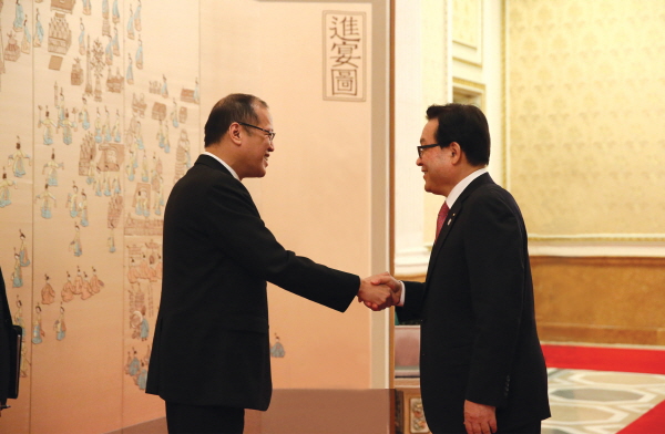 필리핀대통령 접견