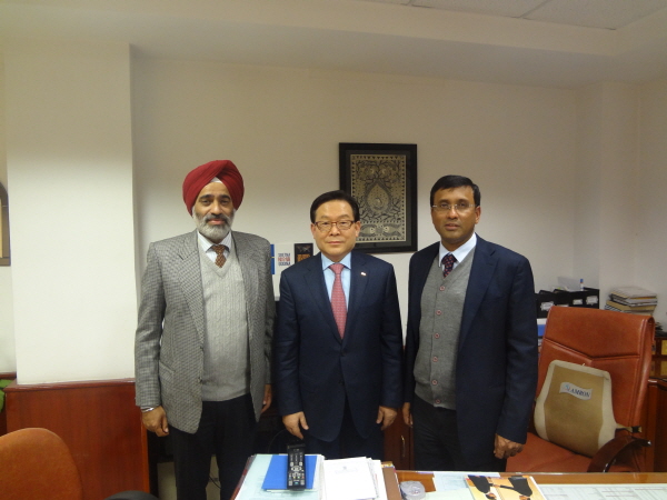 신태용 회장, 인도 상공부 차관 미팅