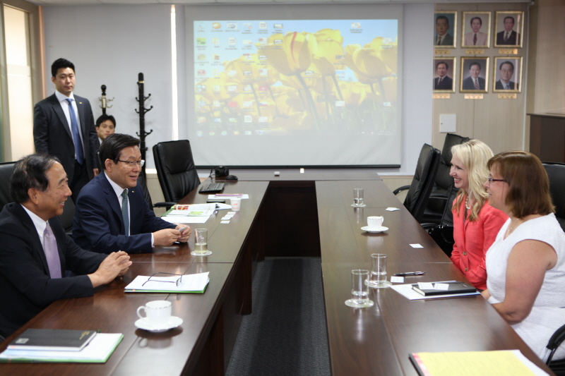 미국 미시건주 농무성 수석국장 내방