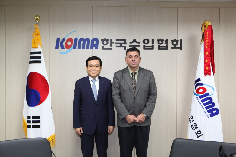 쿠바 수출입공기업그룹 총괄사장 내방