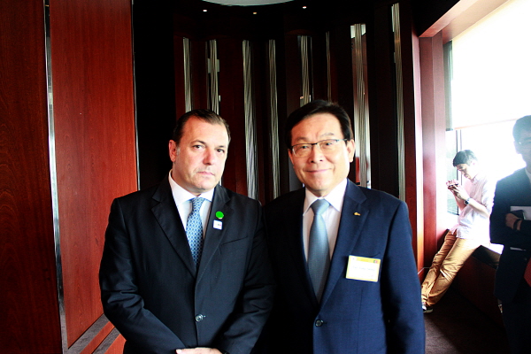 포르투갈 대통령 초청 세미나, 마티아스 포르투갈 경제부장관 미팅