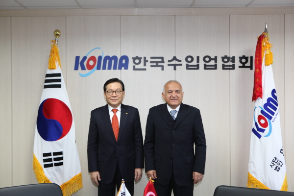 주한터키대사, 신태용 회장 예방