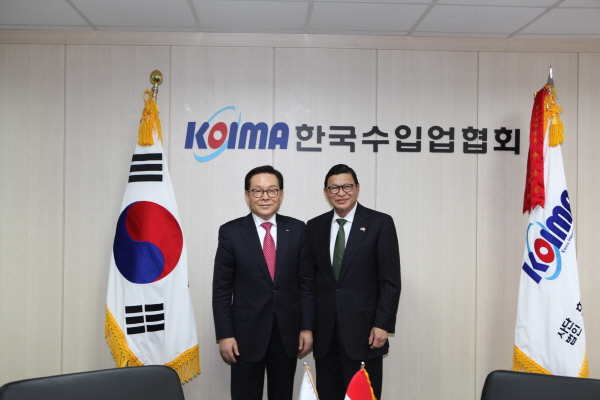 주한 인도네시아 대사, 신태용 회장 예방