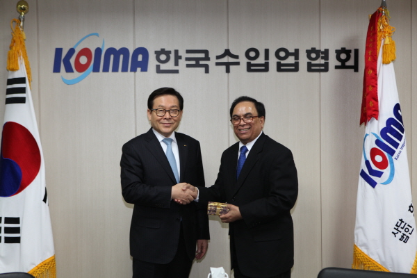 주한 스리랑카 대사, 신태용 회장 예방