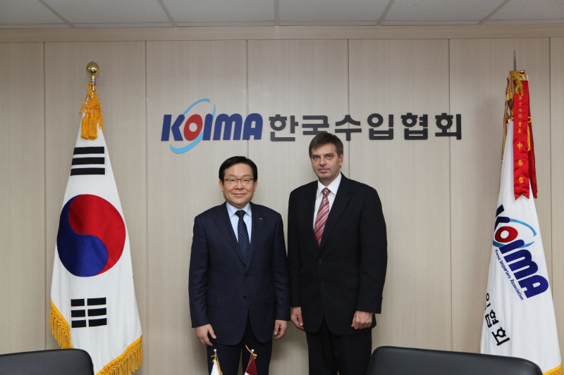 주한 라트비아 대사 내방