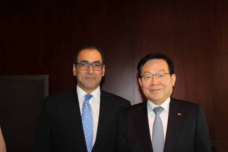 콜롬비아 경제대표단 조찬 미팅