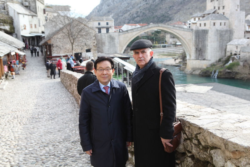 신태용 회장, 보스니아 헤르체고비나 방문