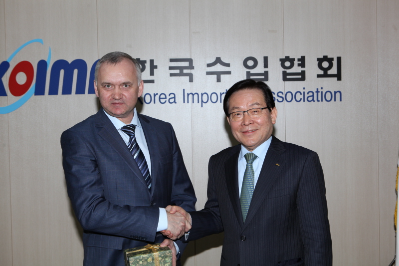 러시아 사라토브주 경제개발부 장관, 협회 내방