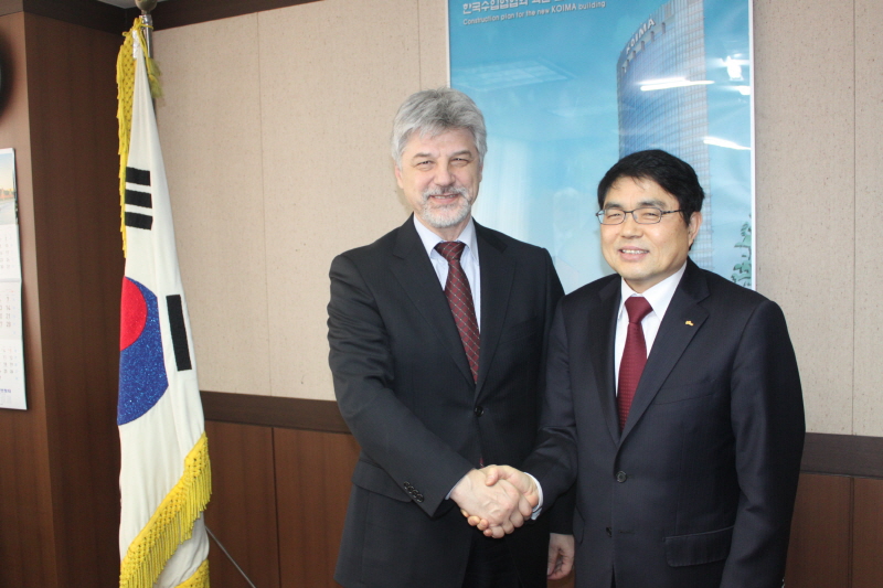 주한 루마니아 대사 협회 내방