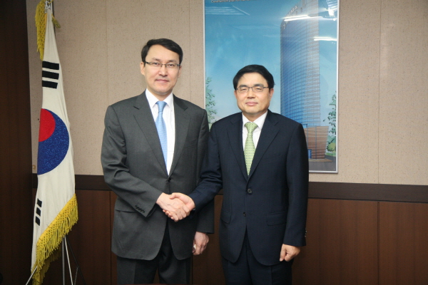 주한 카자흐스탄 대사, 신임인사차 협회 내방