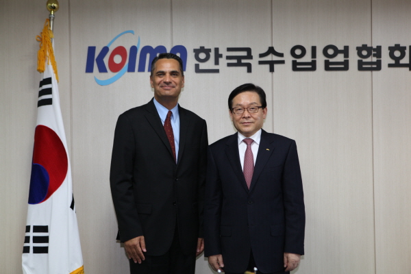 주한뉴질랜드대사, 신태용 회장 예방