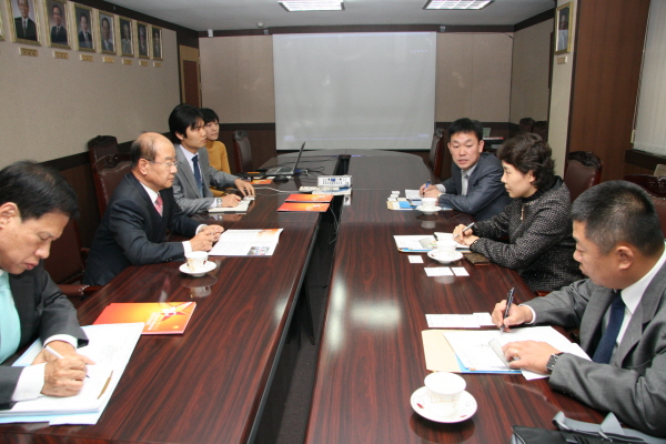 중국 하얼빈 대표단 내방, 양국 교역증진 방안 논의