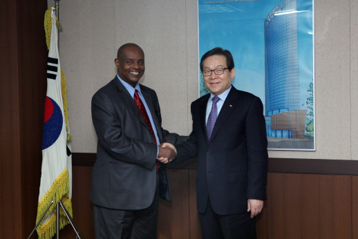 주한 에티오피아 대사 협회 내방