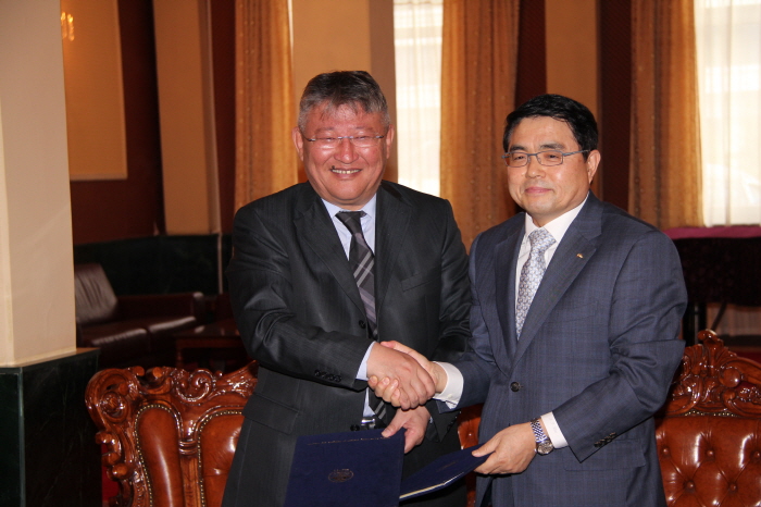 협회 몽골 상공회의소와 MOU체결