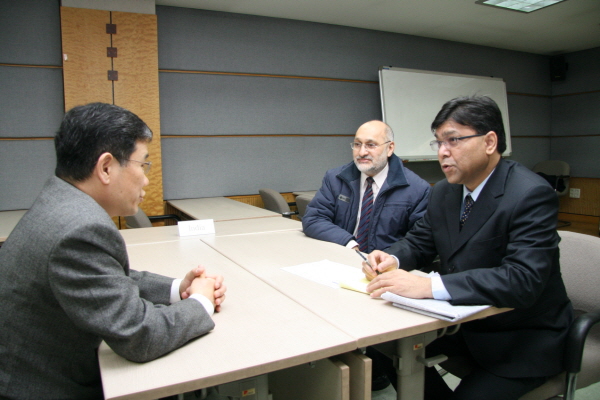 주한 인도대사관 상무관 상담회