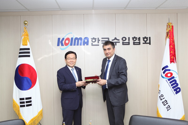 주한 우즈베키스탄 대사 협회 내방