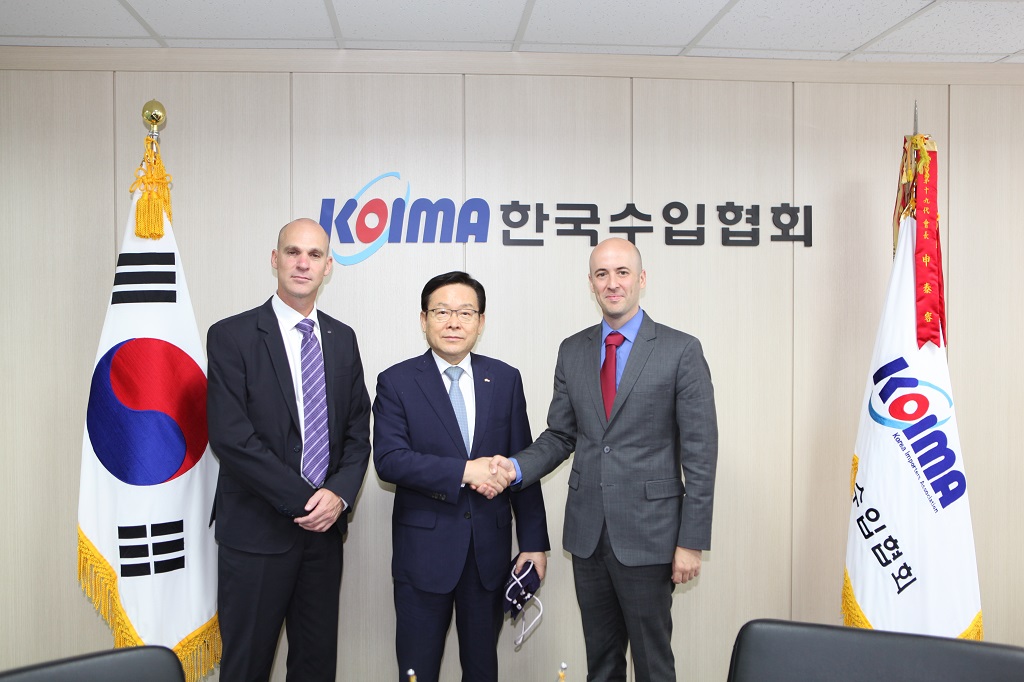 이스라엘 수출공사 대표, 협회 내방