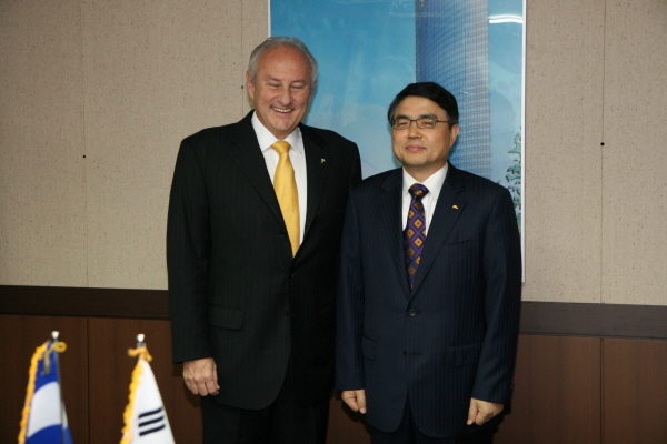 엘살바도르 전경련 회장, 협회 내방