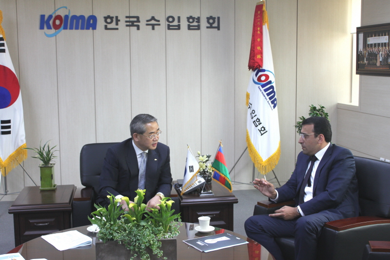 주한 아제르바이잔 대사 협회 내방