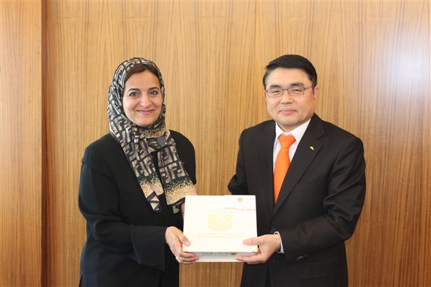 이주태 회장, UAE(아랍에미리트) 대외무역부 장관 면담