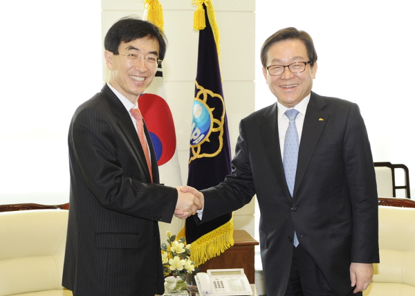 신태용회장, 이용걸 방위사업청장 미팅