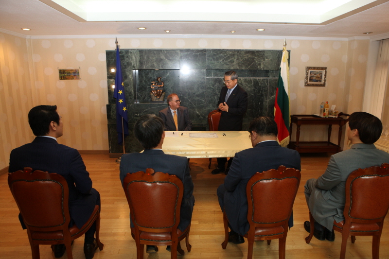 한국·불가리아 통상전문위원 위촉행사