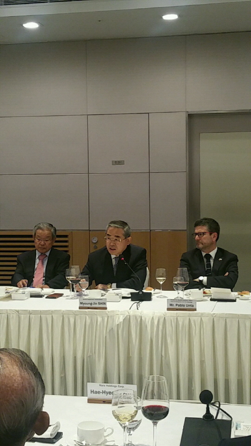 前 칠레 대통령 방한 오찬 간담회