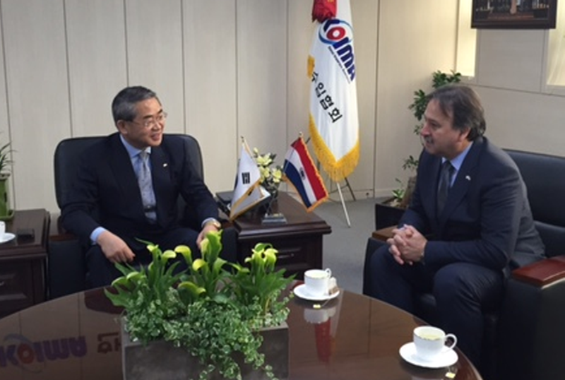 주한 파라과이 대사 내방