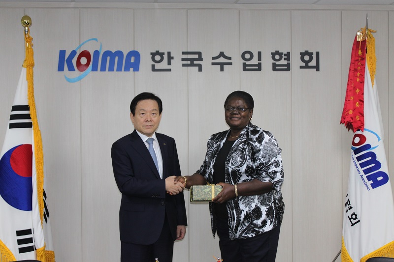 주한 가나 대사 협회 내방