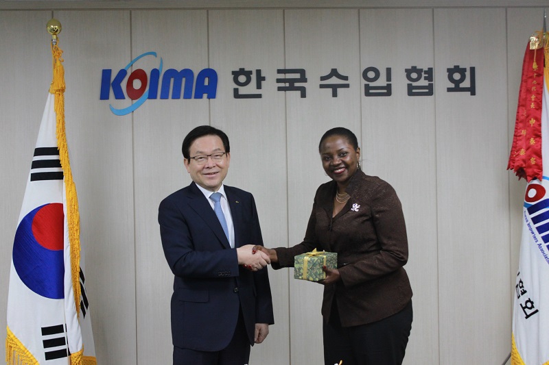 주한 르완다 대사 협회 내방