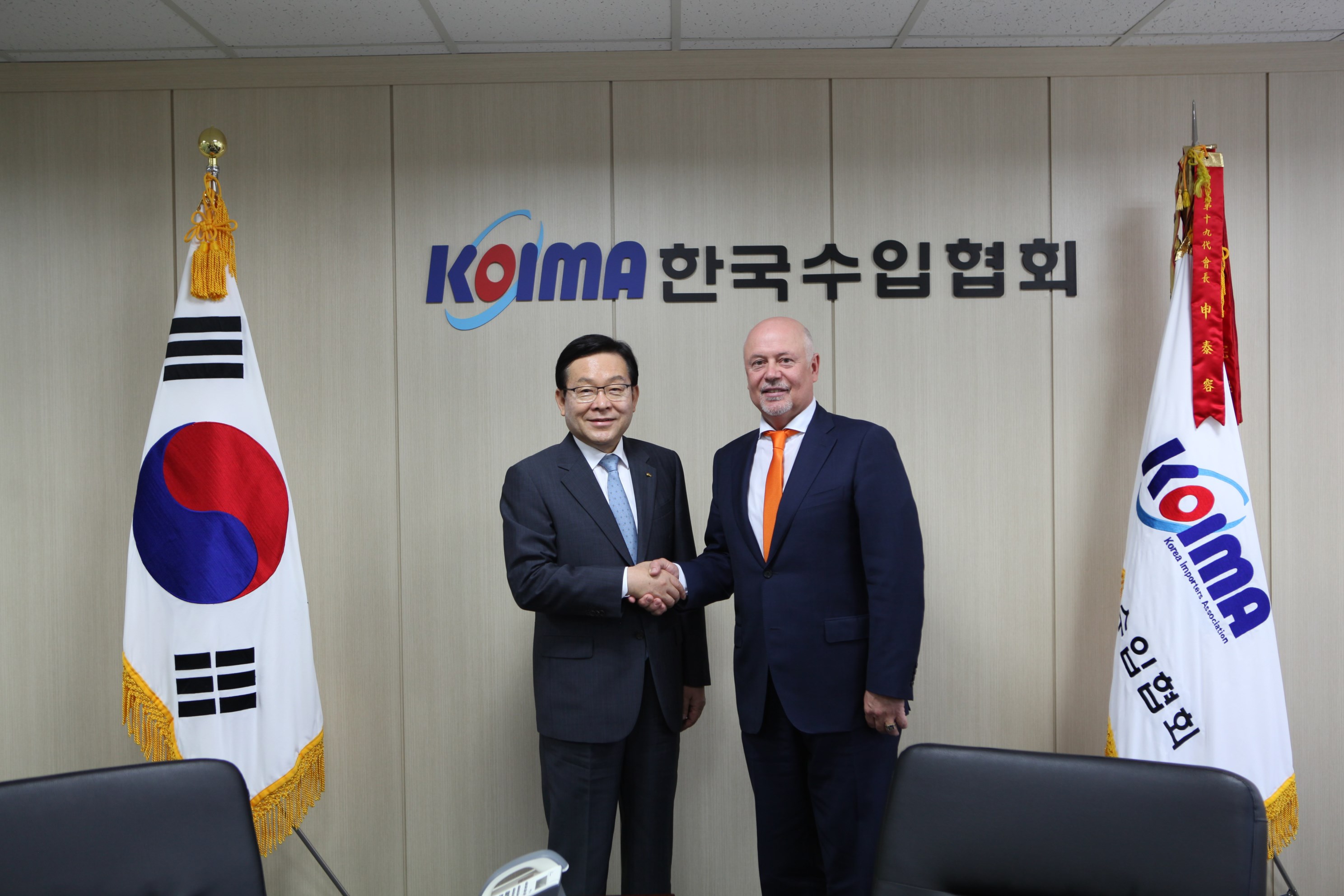 러시아 무역대표부 대표 협회 내방