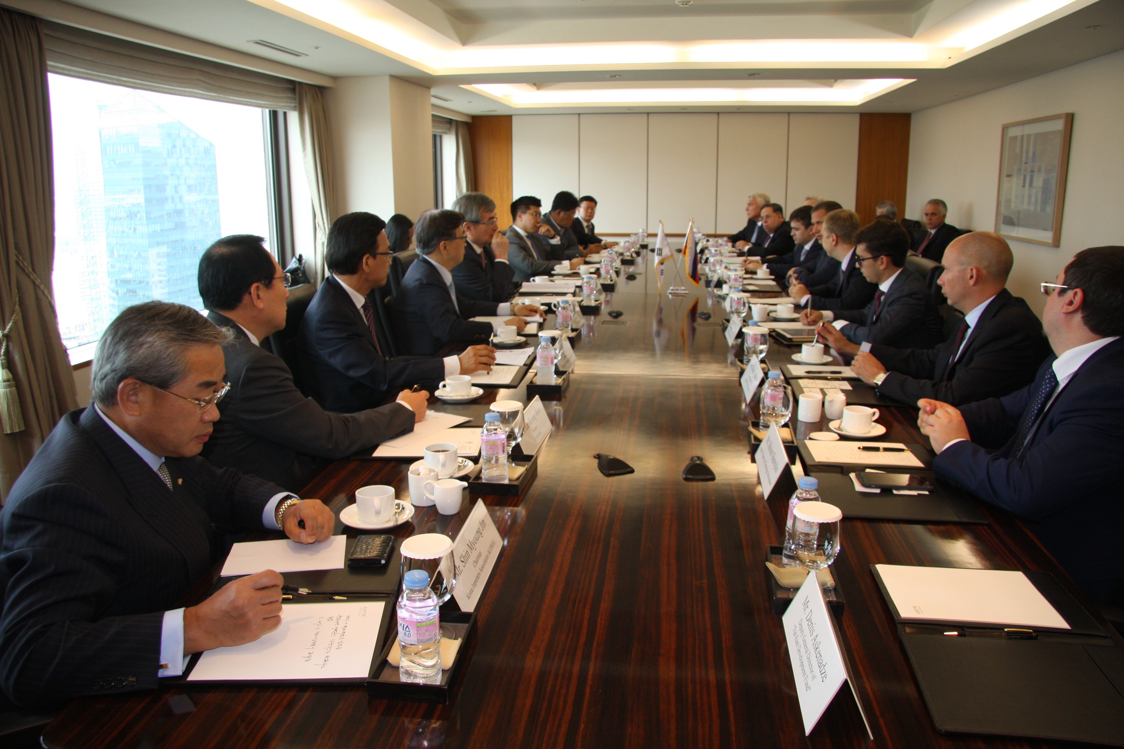 러시아 부총리 간담회