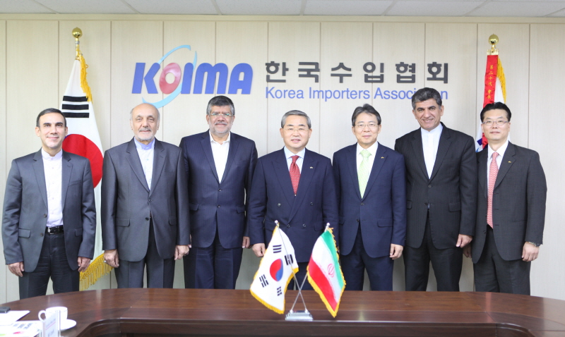 이란 무역진흥청장(차관) 내방