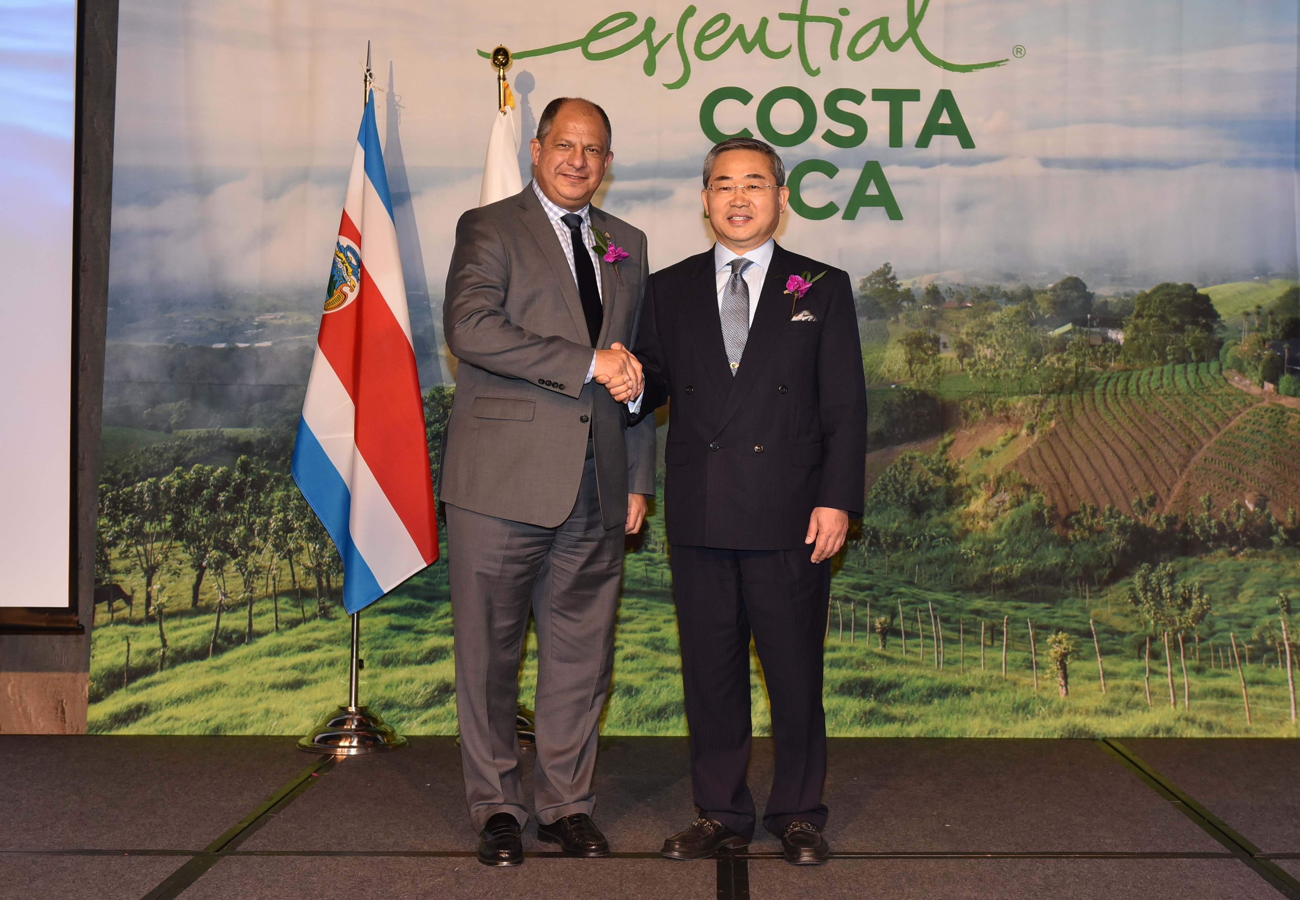 코스타리카 대통령 방한 비즈니스 오찬