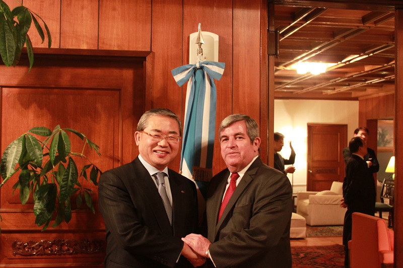 주한 아르헨티나 대사관 邸 만찬