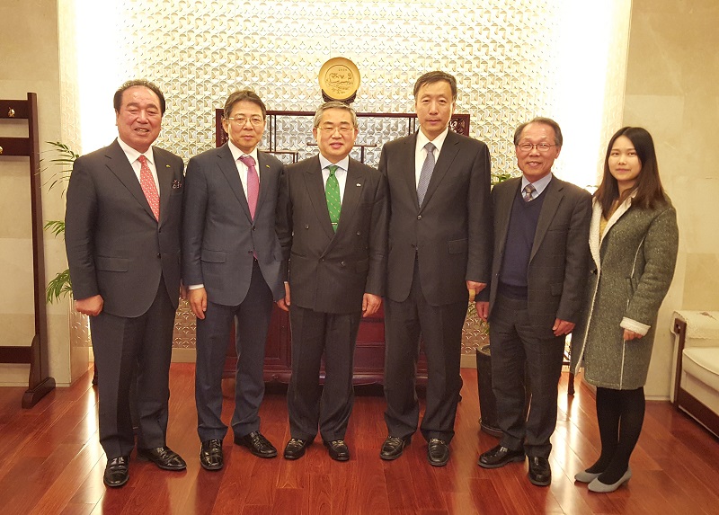 주한 중국대사관 상무공사 초청 만찬