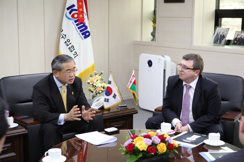 벨라루스 과학기술위원회 위원장 내방