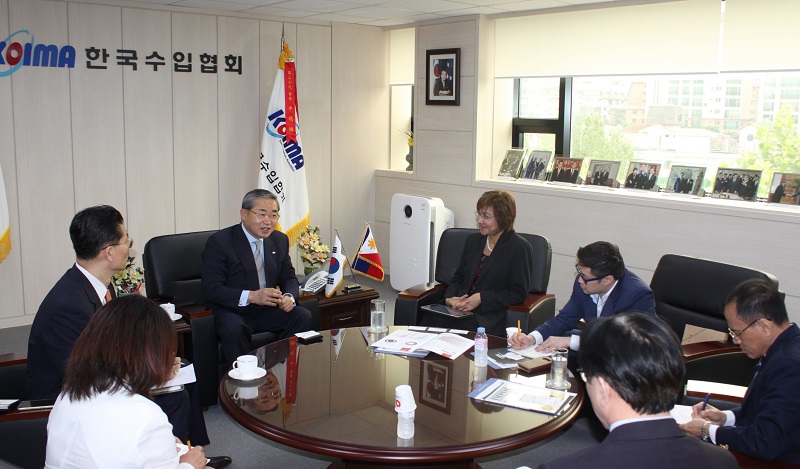 필리핀 산업무역부 차관 내방