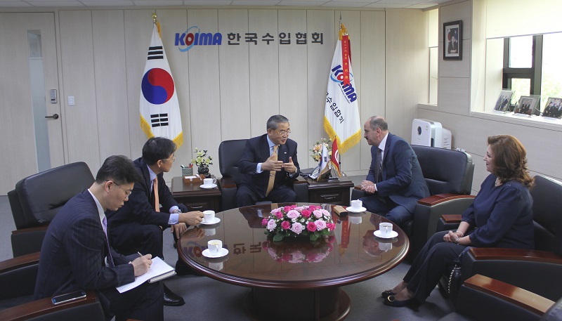 주한 튀니지 대사 이임 인사