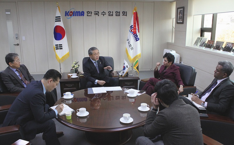 주한 스리랑카 대사 협회 내방